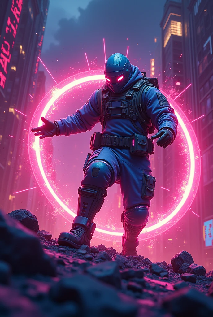 Meme for a crypto project called boom