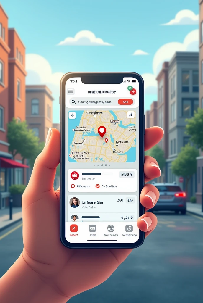 Mobile Emergency Application Connected to Citizens and Authorities in Real Time
