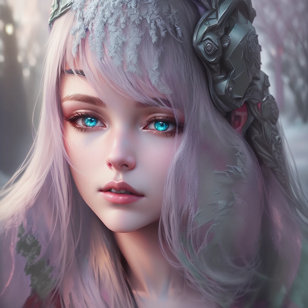 full body shot of a girl with ear muffs and a snow covered forest, epic fantasy art style hd, fantasy art style, hyperrealistic fantasy art, epic fantasy art style, elf girl, wide shot of very beautiful elf, trending digital fantasy art, digital fantasy art ), realistic fantasy artwork, beautiful fantasy art portrait, fantasy art portrait, detailed fantasy digital art, beautiful fantasy portrait