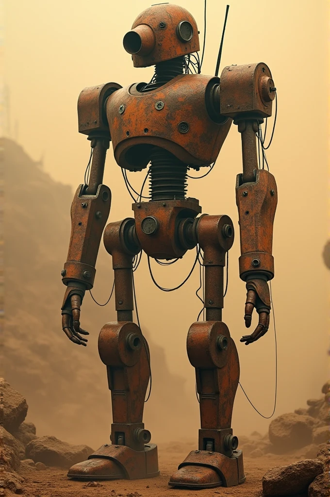 Rusted man