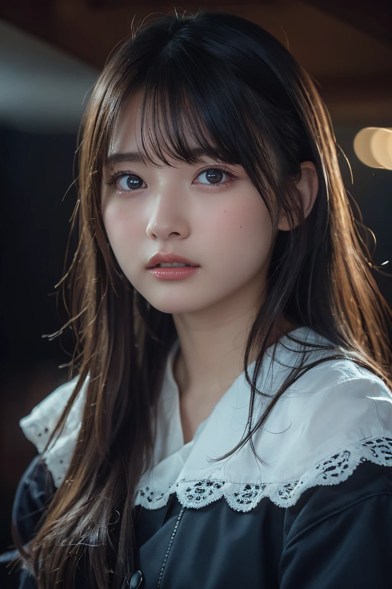 Highest quality,Tabletop,High resolution,Beautiful Eyes,Detailed Background,[Backlight],(Facial lighting),[close:0.8],(8k、RAW Photos、Highest quality、masterpiece:1.2)、(Realistic、