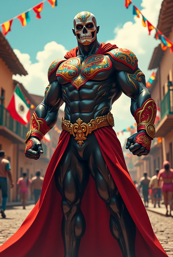 Superhero, Mexican, Day of the Dead