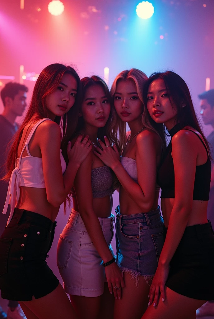 Blackpink members mith me, raw party photo