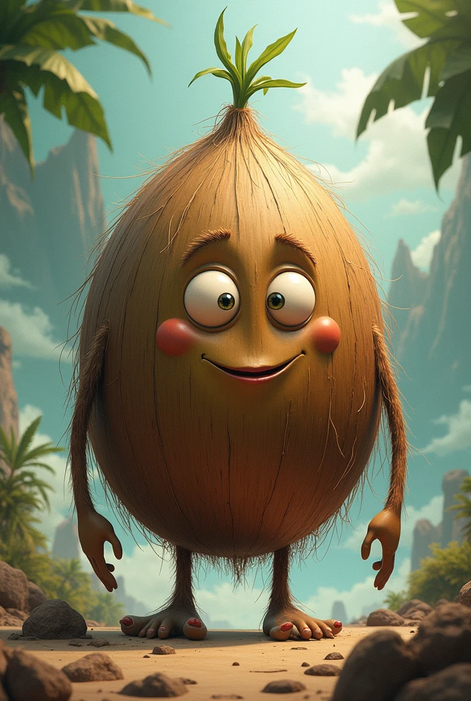 The coconut nut

