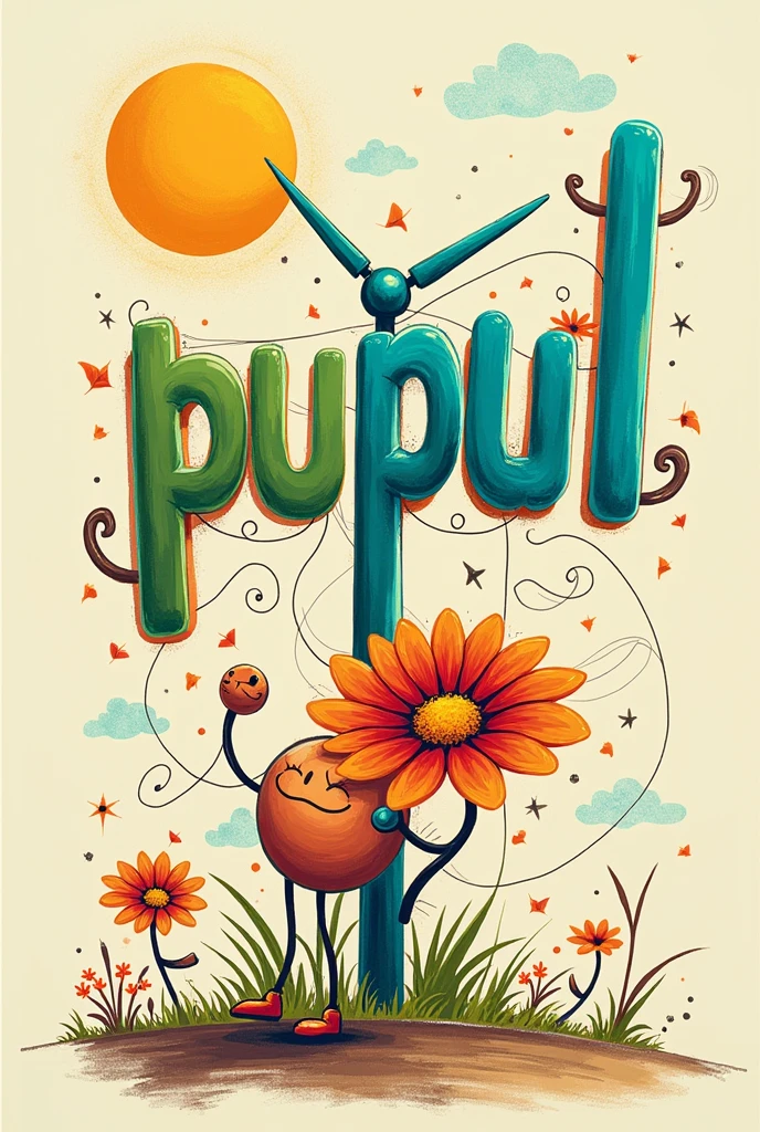 Pupilletters about wind energy of about 6 words
