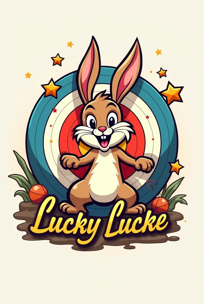 Créer un logo pour mon entreprise de stand de tir appelé (Luucky_ lucke)