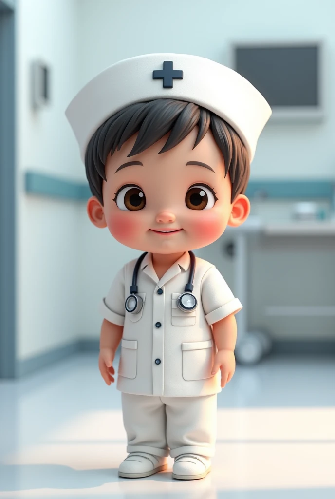 Child、 cute nurse