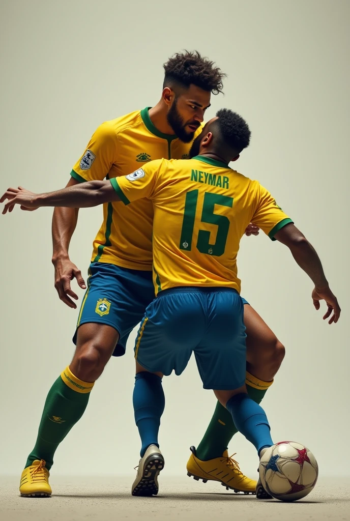 Create Neymar beating Lula