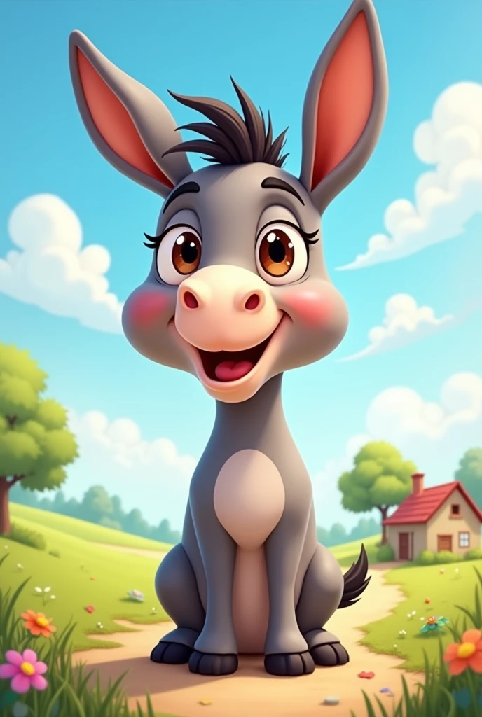 Donkey cartoon