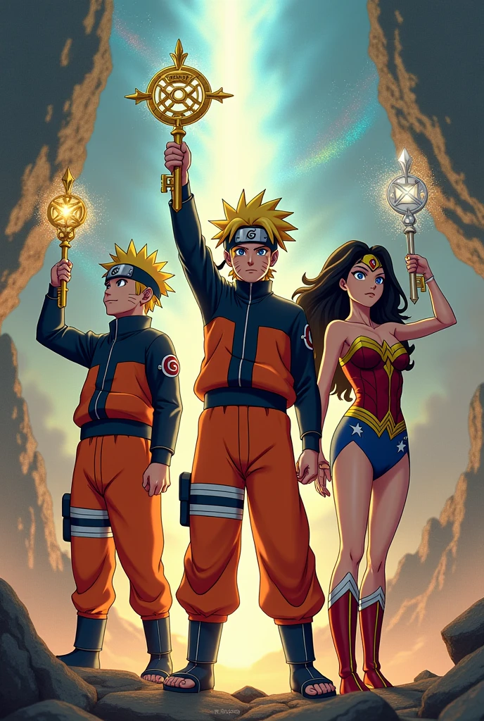 join naruto animes, dragon bal Z, Justice League, keys improve the keys improve quality