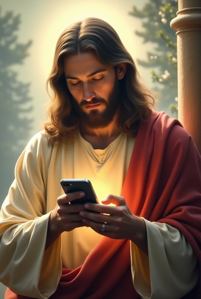 Christ made a smartphone