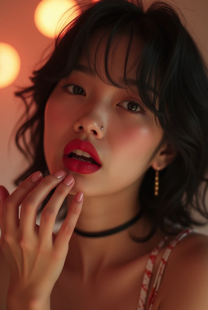 Singer IU sucking cock