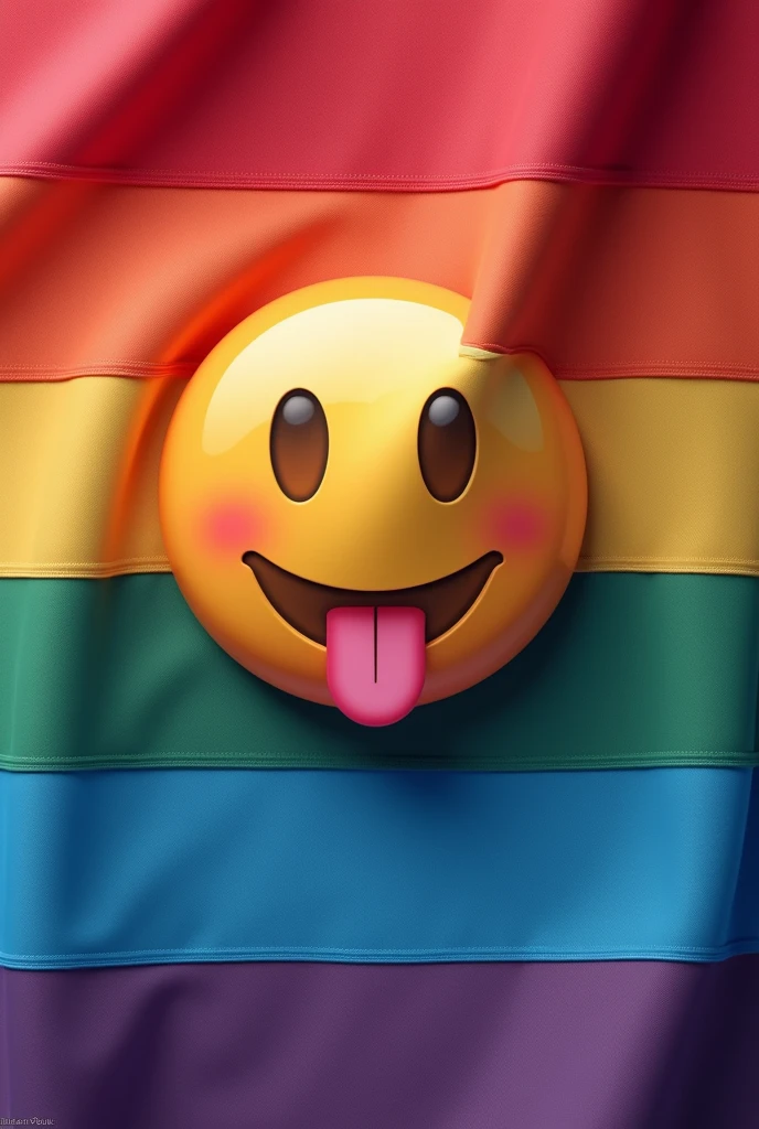 Create a fictional flag for a fictional sexual orientation called "Delisexual". The flag must bear the red colors, blue and white and this emoji in the center 🫦