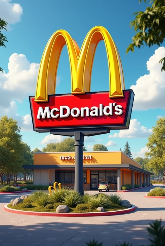 Mcdonalds Sign At Pixar Headquarters