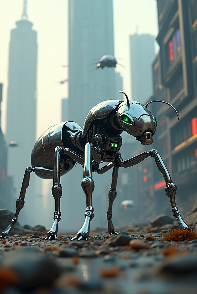 Ant image in robot
