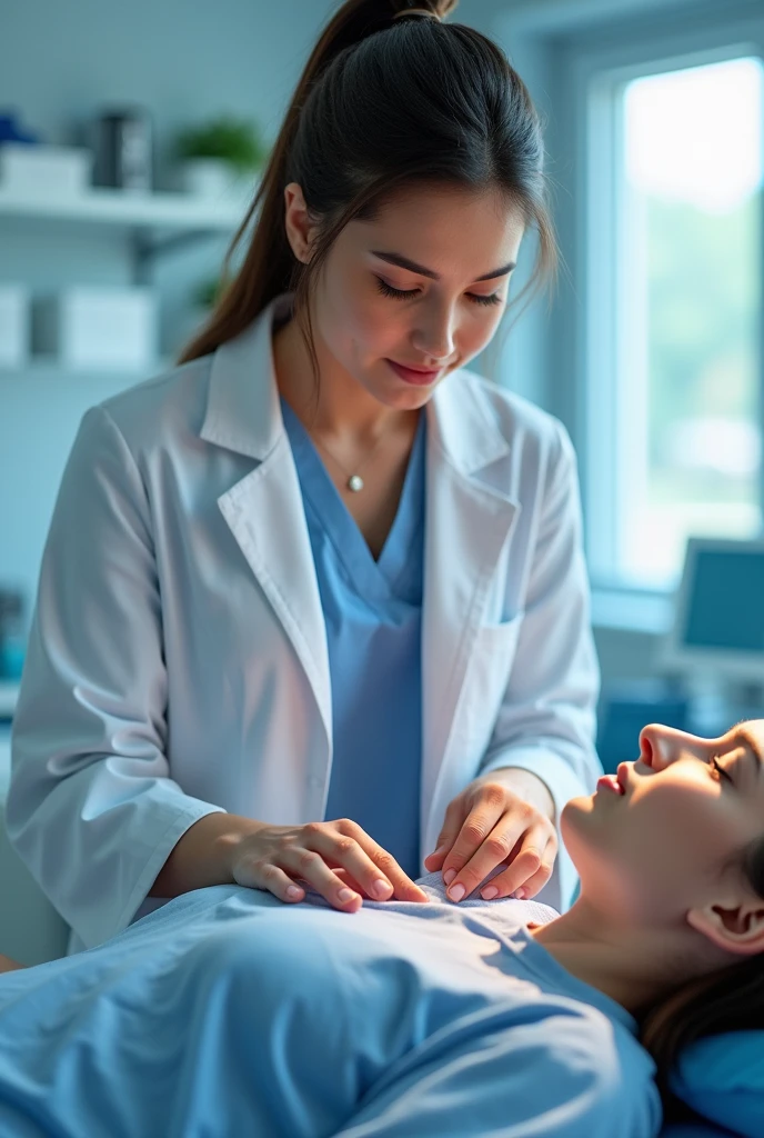 /imagine
Women doctor injury