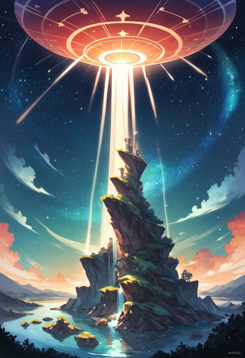 rating_safe, score_9, score_8_up, score_7_up, score_6_up, score_5_up, score_4_up, hires, source_furry, gorgeous, Landscape, Noite, flor, Jardim, Starry sky, constellations, atordoante, vista, water, quente, aconchegante, peaceful, Meteoro, cosmico, Magic, magia, particuls, Justo,