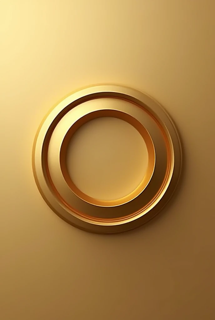 Create a gold color logo with 