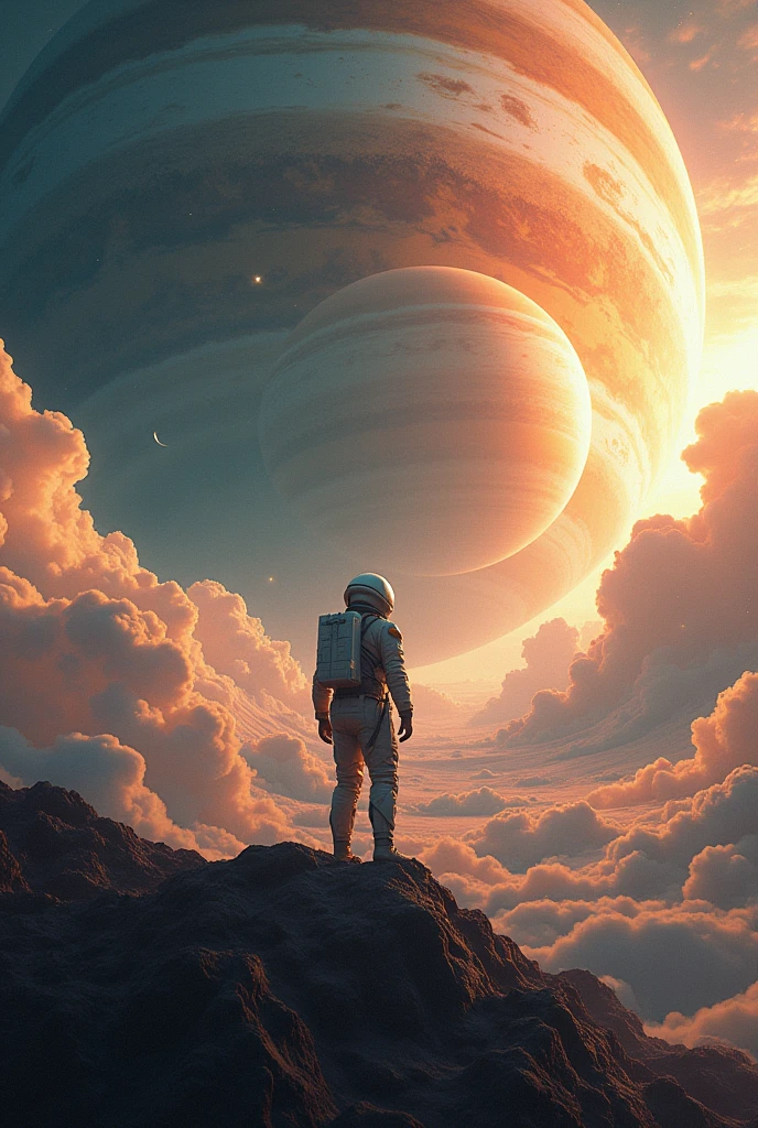 Man standing in Jupiter