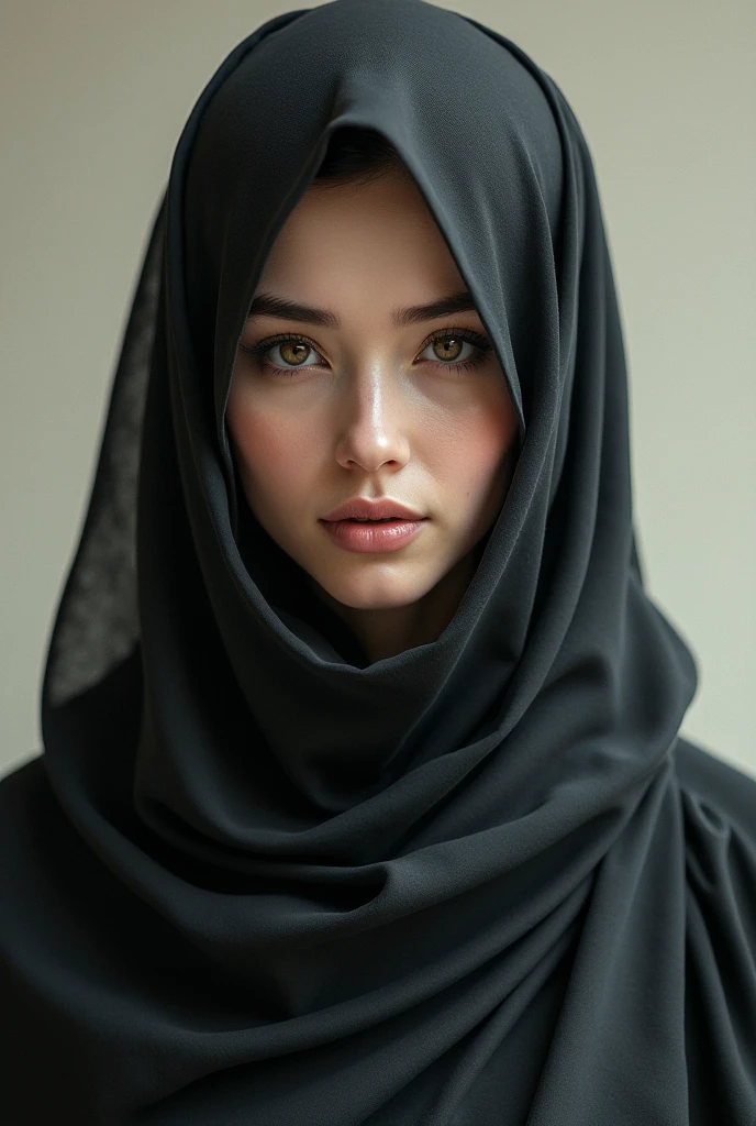 ((best quality)), ((masterpiece)), (detailed), perfect face, hijab, niqab, leggings,