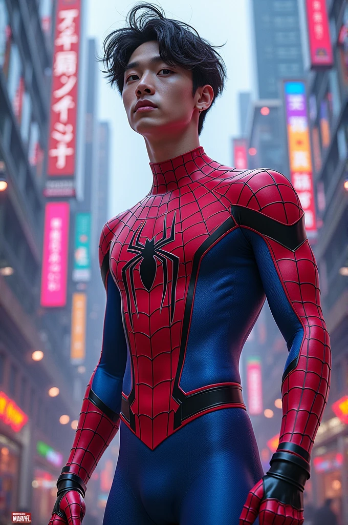 make spiderman bangchan