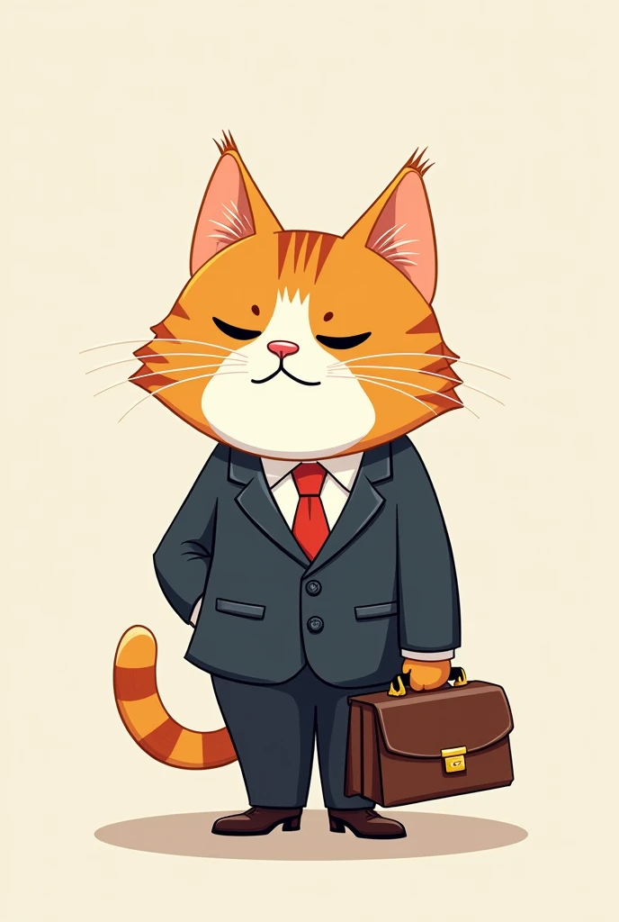 Cartoon of a cat dressed as a lawyer with a caption that says I&#39;m the best lawyer 