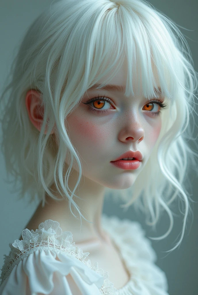 Albino 16 girl