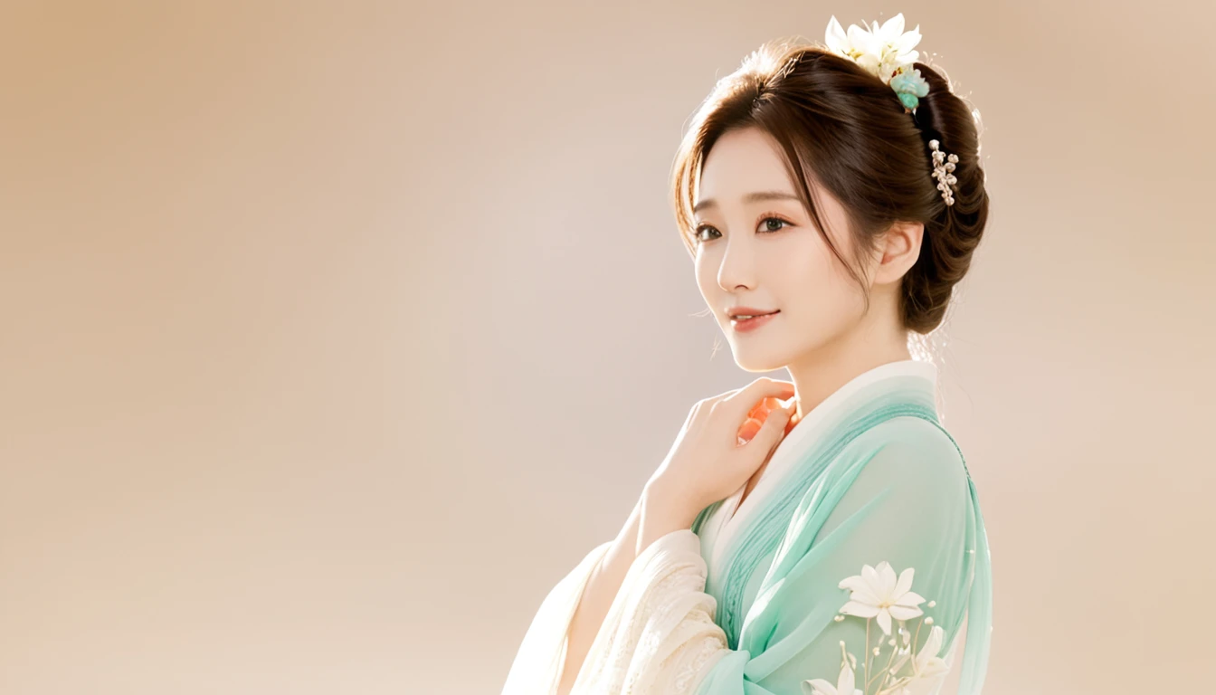 「Farewell Song」,A beautiful woman with a beloved aura