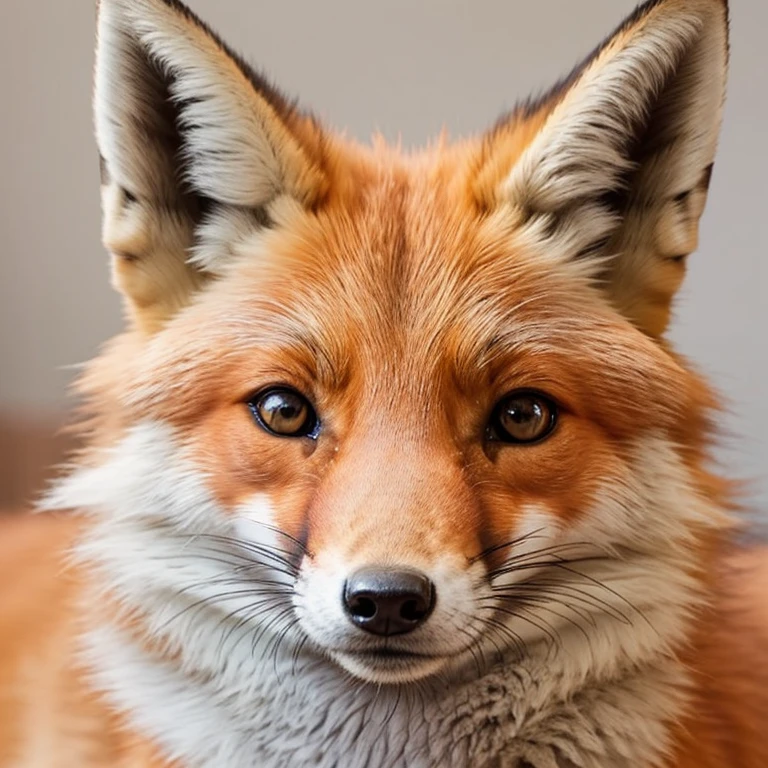 create a simple image of a fox in pelatina