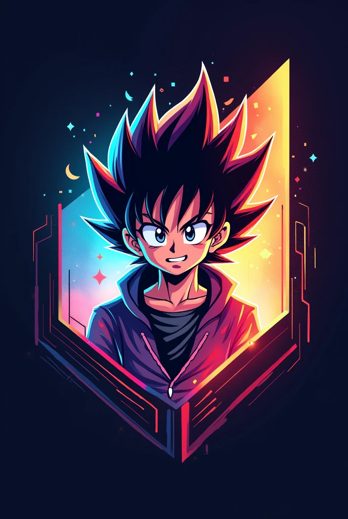 Anime art logo