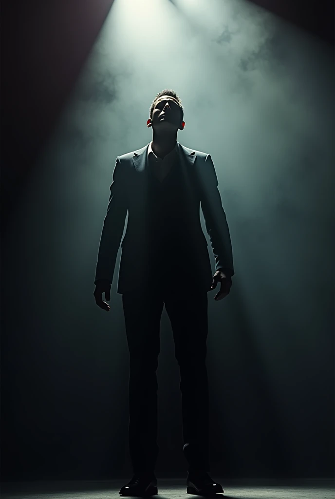 male singer performer concert about love and crime theme