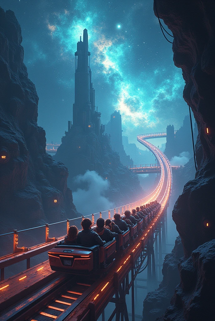 Disneyland Space Mountain