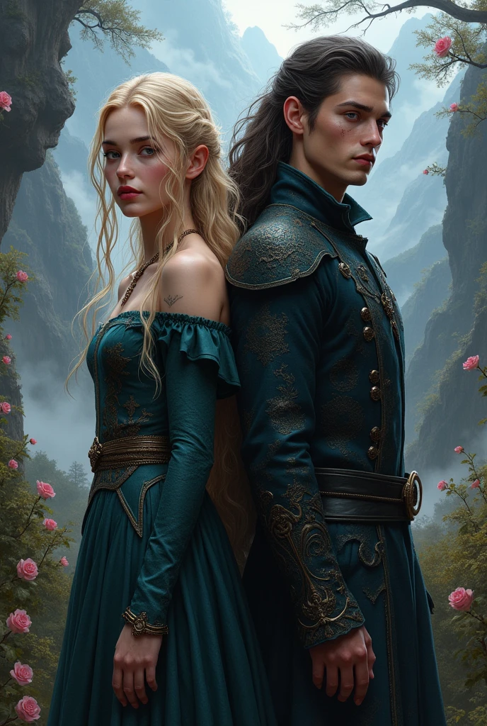 I want a photo based on three characters from A Court of Thorns and Roses by Sara J Maas