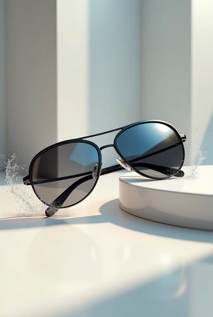 Hyper Realistic sunglasses bounce give me