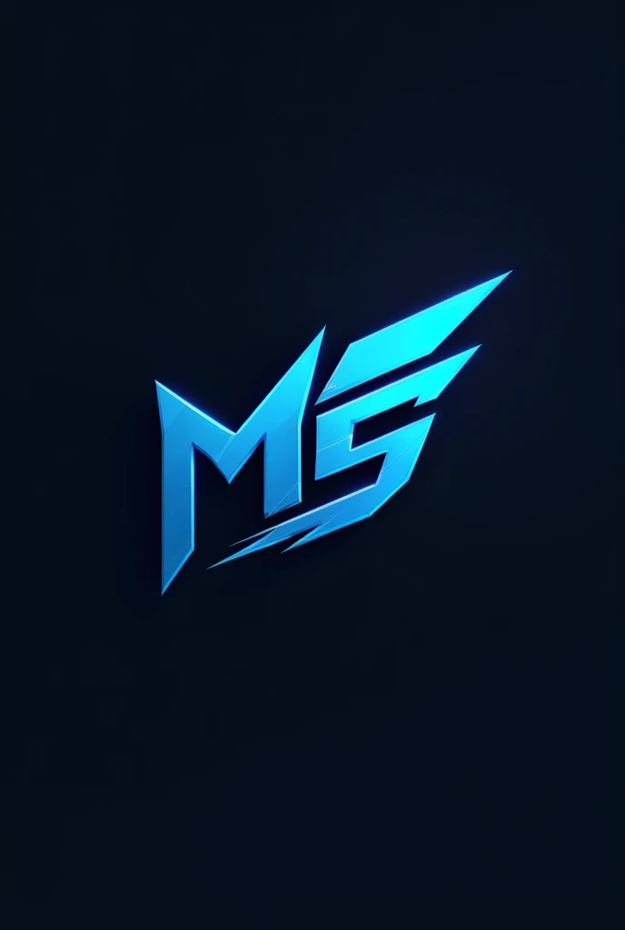 "I’m seeking a top-tier eSports logo featuring the letters 'MS' with a striking and modern design. The logo should integrate sky blue and black in a high-contrast, visually engaging way. Aim for a design that embodies speed, precision, and power, using sharp, dynamic lines and bold geometric shapes. Incorporate subtle 3D effects or gradients to give the logo a futuristic, high-tech feel. The final design should be clean, versatile, and impactful, ensuring it stands out on digital platforms, gaming merchandise, and promotional materials."