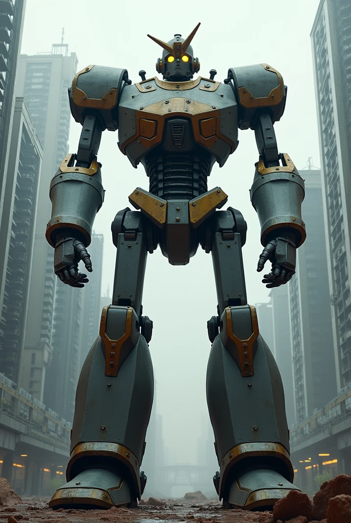 Iron giant in a gundam suit