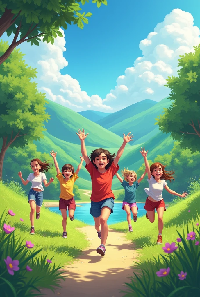 YOUTH IN LANDSCAPE FORMAT

