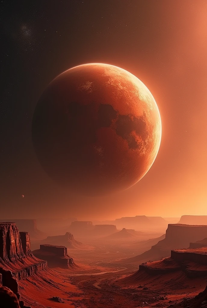 Better quality photography ((masterpiece))
The planet Mars, falling to the ground