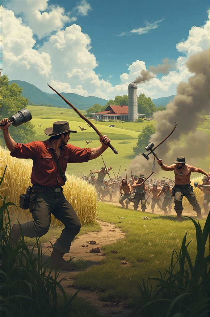 Battle in my farm