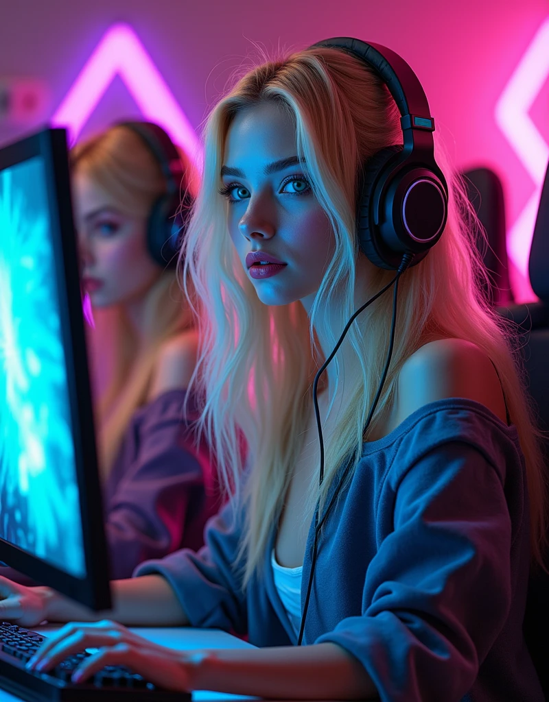 chicas gamers en leggins