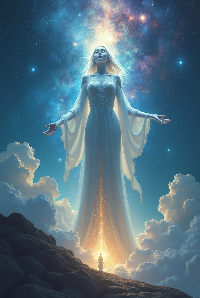 Giant goddess in the universe