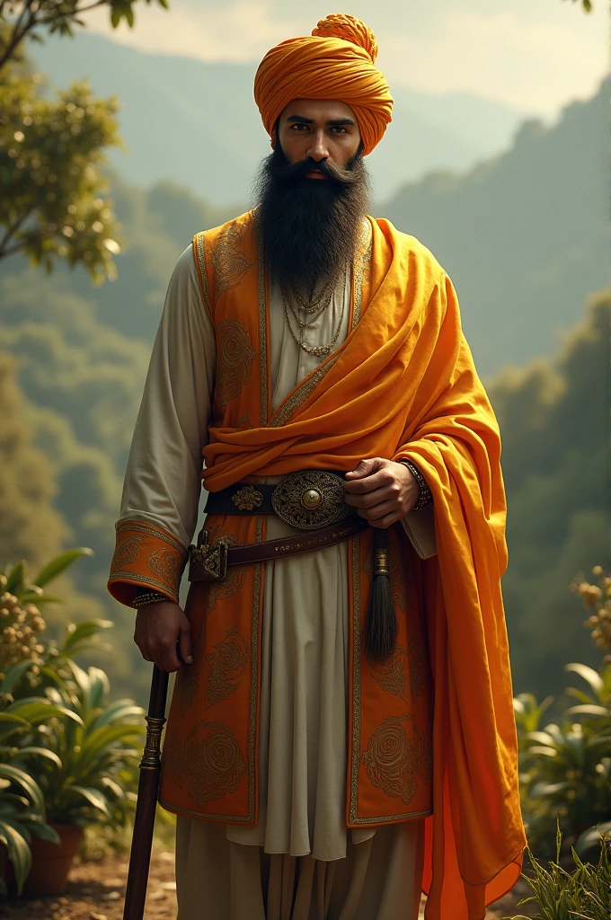 A tall and handsome sardar guy