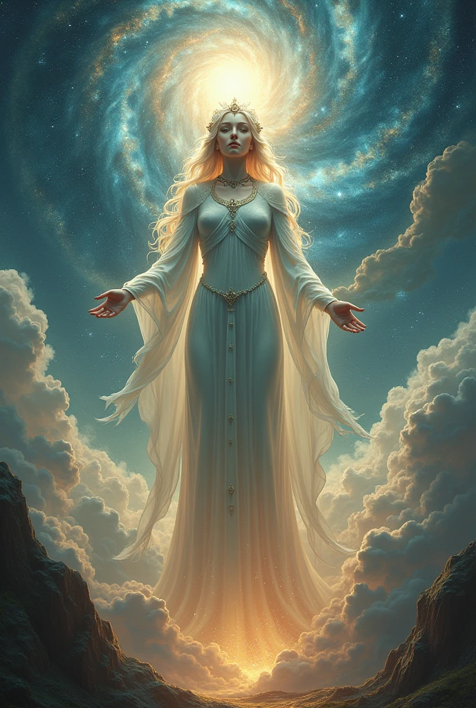 Giant goddess in the universe