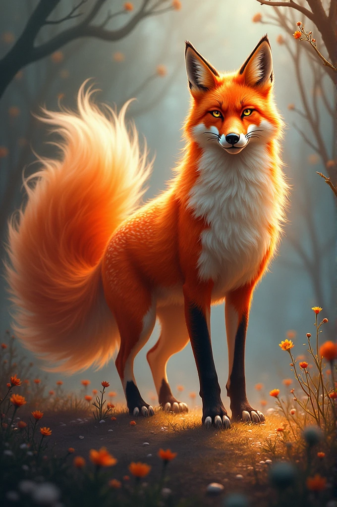 9 tailed fox