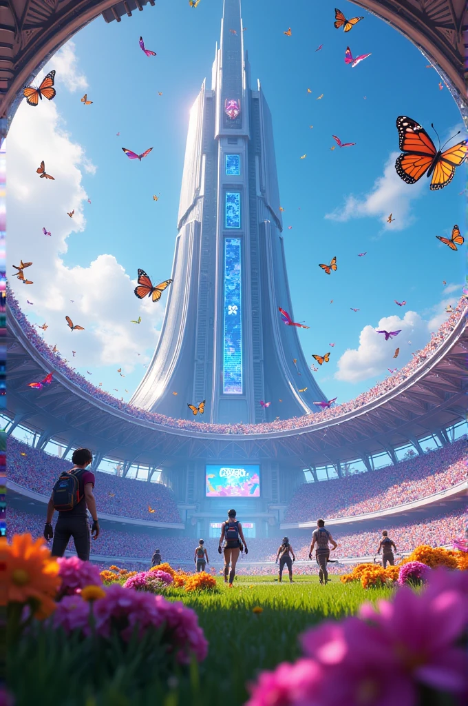 Fortnite butterfly stadium