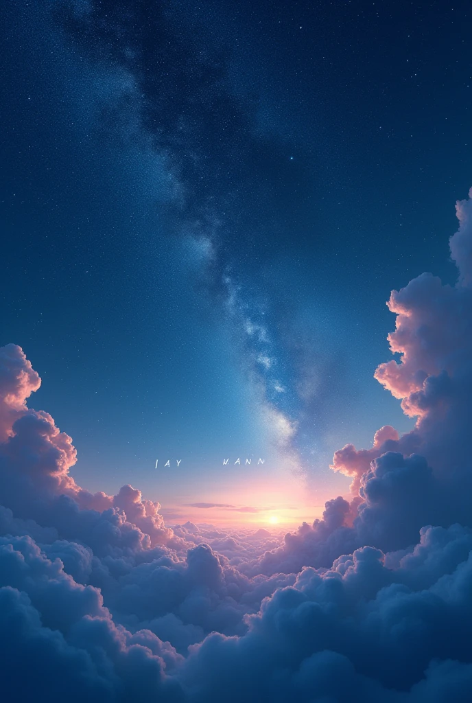 Better quality photography ((masterpiece)) ((photorealism))
Observed the sky and the stars, In the distance you can see the name Fany and below I Love You, bright coming out between the clouds