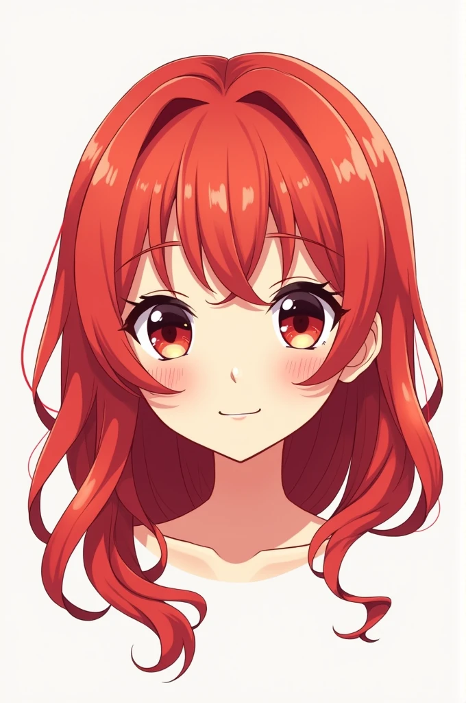 Logo maker.logo name taryo12695.
Anime girl.red hair cute style.