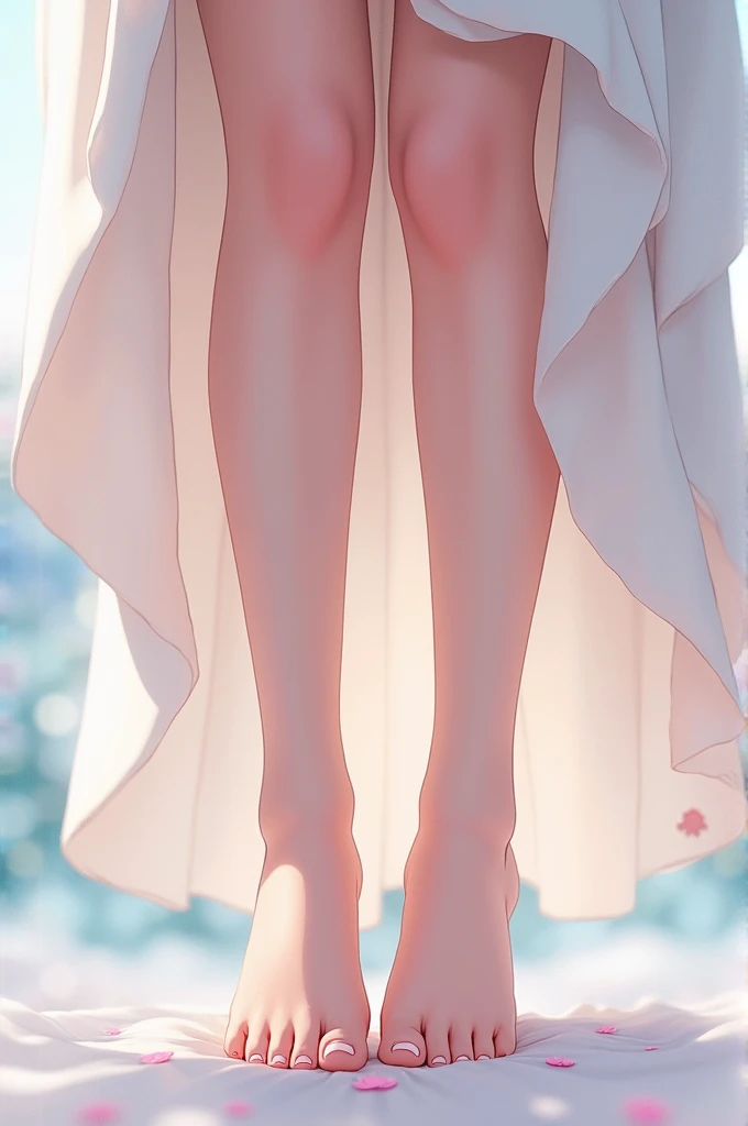 anime girl feet