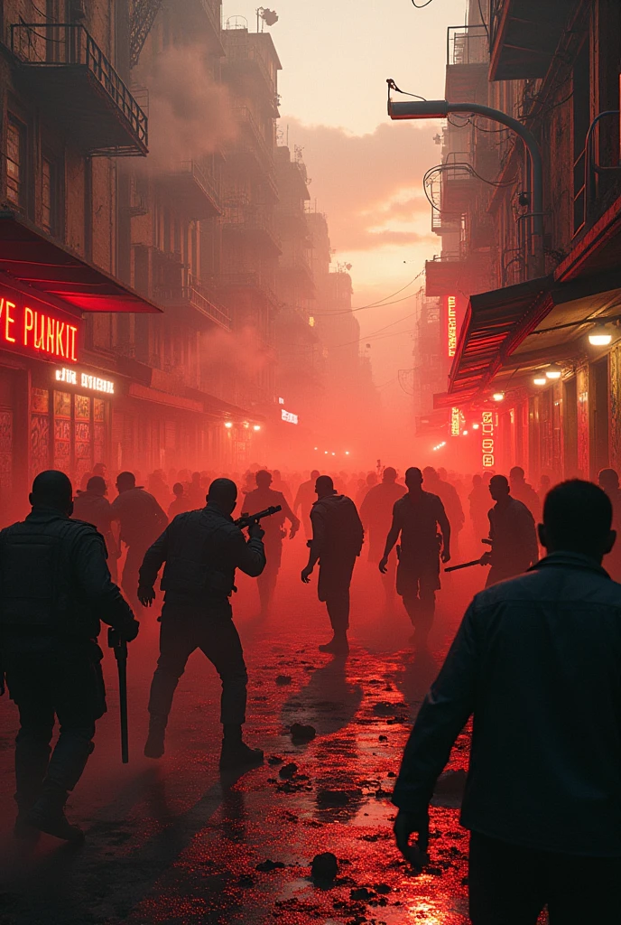 Going wild in the bloody city