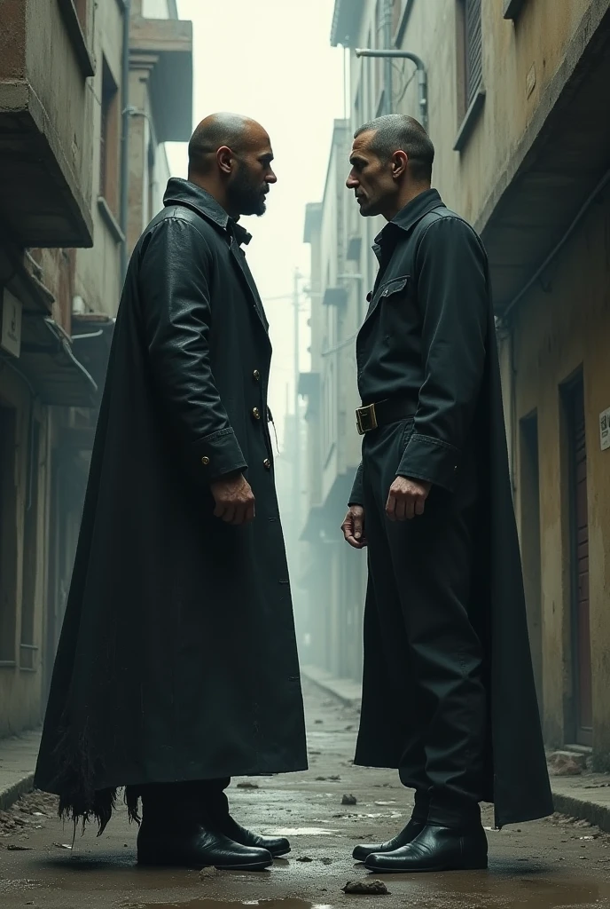 Bad man with good man
